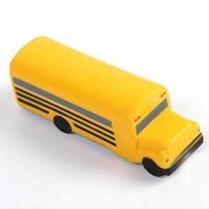 Balle anti-stress en mousse PU personnalisée avec logo, en forme de bus scolaire, jouet promotionnel pour le jeu et les cadeaux - Product Image 3