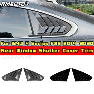 Rear <b>Window</b> Side <b>Vent</b> Shutter Louver Cover Trim Rear Quarter Panel <b>Window</b> for BMW 4 Series F36 2014-2020 Car Accessories - Product Image 1