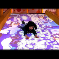 Proyección de diapositivas interactivas Emocionante proyector interactivo 3D Juegos Patio de juegos interior Máquina de juegos Tienda Supermercado