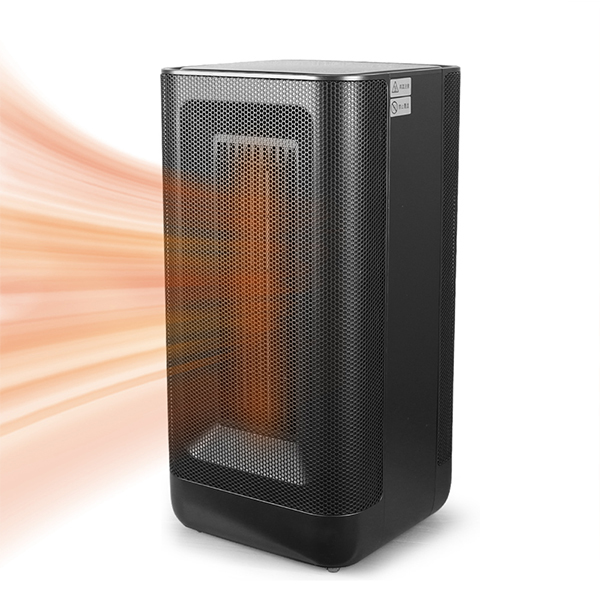 Small Smart Home Electric Portable Personal Mini Room PTC Air Fan Heater with Lighting 220V Plastic App-Controlled