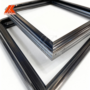 Nuevo <span class=keywords><strong>perfil</strong></span> de aluminio extruido <span class=keywords><strong>Rectangular</strong></span> cuadrado personalizado Rosa negro Metal plata oro para MARCO DE ESPEJO - Product Image 5