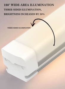 Iluminación de Almacén Interior con Certificación ETL, Diseño Hermético, IP20, 15W, 30W, 40W, Lámpara de Alta Bahía, 600/1200/1500mm, OEM y ODM - Product Image 6