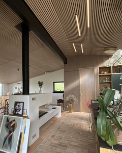 Polyester sợi cách âm Gỗ Acoustic <span class=keywords><strong>Panel</strong></span> tường cho khách sạn Văn phòng cách âm thiết kế tường nội thất - Product Image 6