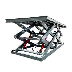 פלטפורמת הרמה חשמלית הידראולית מסוג מספריים, איכותית, 4 מטר 6 מטר, 4000 ק\\\"ג 2000 ק\\\"ג, להרמת רכבים ועבודה בחוות גידול. - Product Image 1