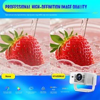 Harga Pabrik Proyektor HY450 Max 1100 ANSI Native 1080P Mendukung 8K Android 14 Auto Focus Keystone Kontrol Suara BT54 Portabel