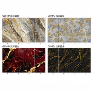 <span class=keywords><strong>2023</strong></span> panneau de cristal de carbone fibre de charbon de bois de bambou décoration murale du hall de l'hôtel - Product Image 6