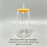 Gobelet en plastique personnalisé pour Noël avec paille, OEM ODM, sublimation, canette de bière vierge, verre, gobelet, cadeau de fêtes, tasse à boire, logo personnalisé