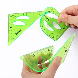 <span class=keywords><strong>Regla</strong></span> Flexible de Plástico Transparente de 12 Pulgadas Foska, Resistente a la Decoloración, con Graduaciones y Borde Recto, para Estudiantes, Maestros, Amigos y Compañeros de Trabajo - Product Image 1