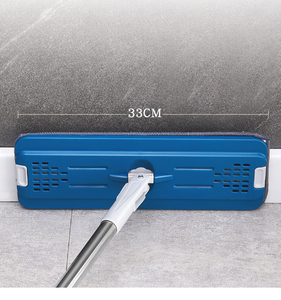 Nouvelle serpillière plate rotative en microfibre pour nettoyage humide et sec 360° avec seau essoreur - Product Image 3