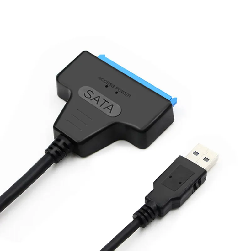 כבל סטה USB 3.0 ל-Sata 3 מתאם כונן קשיח ממיר כבלים עבור SSD HDD בגודל 2.5 אינץ'