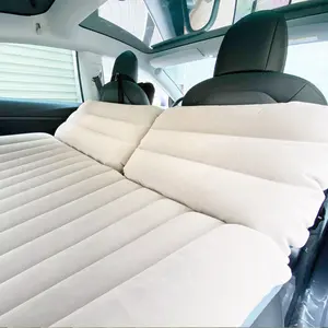 مرتبة هوائية قابلة للنفخ للسيارة وسادة سرير محمولة للتخييم لملحقات طقم تسلا موديل 3/S/X