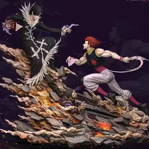 อะนิเมะญี่ปุ่น hf. หุ่นแอ็คชั่น <span class=keywords><strong>chrollo</strong></span> lucilfer VS hisoka สำหรับสะสม - Product Image 1