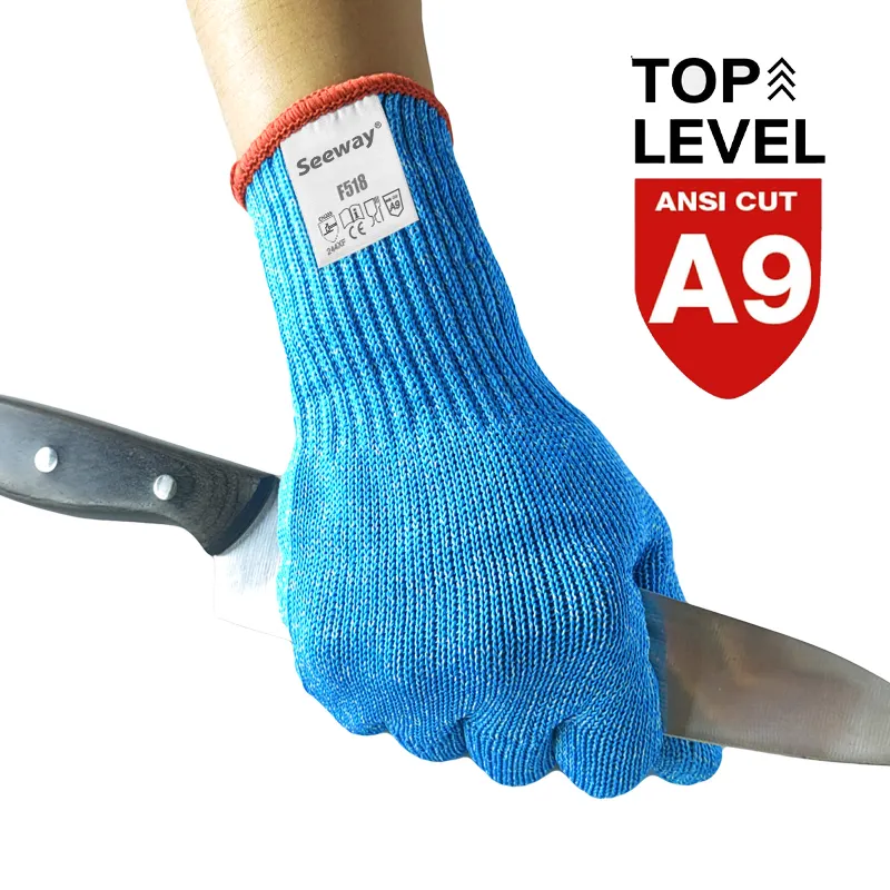Seway Ansi A9 Snijbestendige Handschoenen Snijhandschoenen Van Voedingskwaliteit Voor Het Snijden Van Oesters Met Keukenvlees Die Visfilet Verwerken
