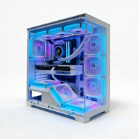 Ventilador de Caja ARGB de 120 mm, 4 Pines, PWM, Silencioso, Direccionable, para PC de Escritorio y Disipador de Calor de CPU, Modelo WGX-W120-02