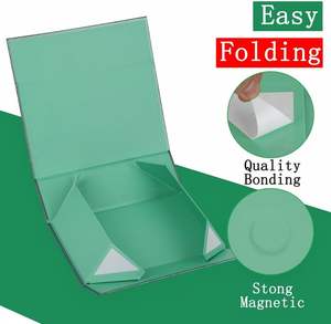 Caja de Regalo Grande Verde, Caja de Regalo de Lujo para Regalos con Tapa de Cierre Magnético, Plegable, Incluye Tarjeta, Cinta y Papel de Seda - Product Image 4