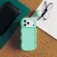 Coque de téléphone portable en silicone TPU souple, couleur unie, mignonne et simple, pour iPhone 17 Air, 17 Pro Max, 16, 15 Plus, 14, 13, 12, 7, 8 Plus – Vente en gros