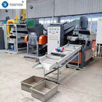 Machine à fil de cuivre de haute qualité avec une capacité de 1000 kg/h pour le recyclage de câbles industriels, granulateur de câbles