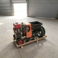 Machine à plâtrer les murs efficace 220V avec traitement de surface uniforme pour les travaux de construction commerciale