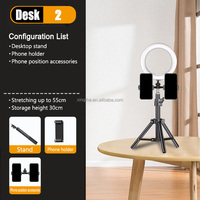 Support de téléphone portable pour bureau, réglable en hauteur et en angle, support de téléphone rotatif pour bureau