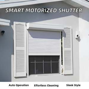 Tapparella Avvolgibile Motorizzata in Alluminio Personalizzata per Esterni, Porta Isolata per Strutture Climatizzate, Facile da Pulire - Product Image 2