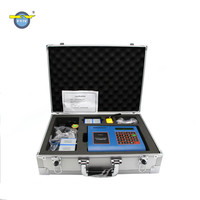 Handheld Portable Ultrasonic Flow Meter High Precision for On-site Pipeline Flow Testing