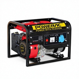 Hot Sale High Quality Portable 22V 120V 1500W 4-Stroke Lightweight <b>Gasoline</b> <b>Generator</b> POWERAC PR1300-S - Product Image 2