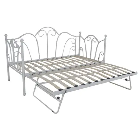 Europese Daybed Indoor Meubelen Vouwen Smeedijzeren Slaapbank Frame