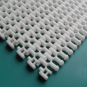 H2400 त्रिज्या फ्लश ग्रिड प्लास्टिक मॉड्यूलर कन्वेयर बेल्ट, कन्वेयर बेल्ट, कन्वेयर बेल्ट - Product Image 4