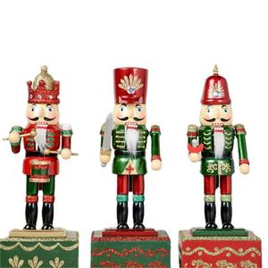Navidad Ornements Jouet en Bois Instruments de Musique Boîte à Bijoux Musicaux Cadeau de Noël <span class=keywords><strong>Casse</strong></span>-<span class=keywords><strong>Noisette</strong></span> Noël - Product Image 3