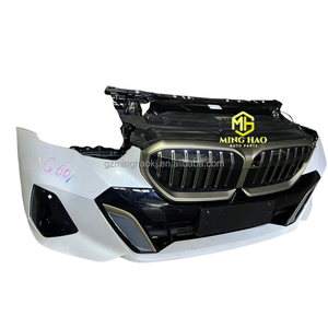 Parachoques delanteros y traseros completos para <span class=keywords><strong>BMW</strong></span> G60G61 535 528, piezas de eliminación de radiador y radar de coche, extremo delantero automático usado - Product Image 1