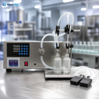 Máquina de Llenado de Líquidos con Bomba Magnética de Doble Cabezal, 4.5L/min X2, CNC de Alta Precisión, Acero Inoxidable 316L, para Llenado de Bebidas en Envases de Vidrio/Plástico