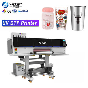 Imprimantes jet d'encre multifonctionnelles <span class=keywords><strong>LETO</strong></span>, imprimantes DTF automatiques 60 cm, imprimantes DTF UV, fabricant d'étiquettes adhésives, machine d'impression, imprimante - Product Image 1