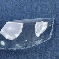 Couvercle de lentille de phare en plastique avec revêtement UV coque de lentilles en verre de phare pour Toyota Alphard 2003-2005