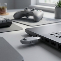 Adaptador de Controlador Inalámbrico GuliKit PC05 Hyperlink Gen 2, Receptor de Gamepad USB para PC, Switch, PS4, Xbox