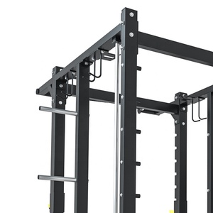 Thương mại phòng tập thể dục thiết bị tập thể dục đa chức năng huấn luyện viên <span class=keywords><strong>Smith</strong></span> điện lồng miễn phí trọng lượng Squat giá máy - Product Image 4