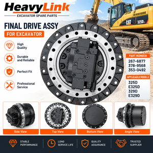 Groupe de transmission finale pour excavatrice 267-6877 378-9568 353-0492 pour 325D E325D 329D E329D - Product Image 1