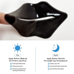 Masque Lèvres Vegan Bio au Collagène, Aloe Vera, Vitamine C, Cerise, Fraise, Éclaircissant, Hydratant, Acide Hyaluronique – Vente en Gros - Product Image 4