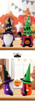 Figurine Halloween personnalisée, poupée sans visage pour la décoration de la maison, du centre commercial ou de la vitrine