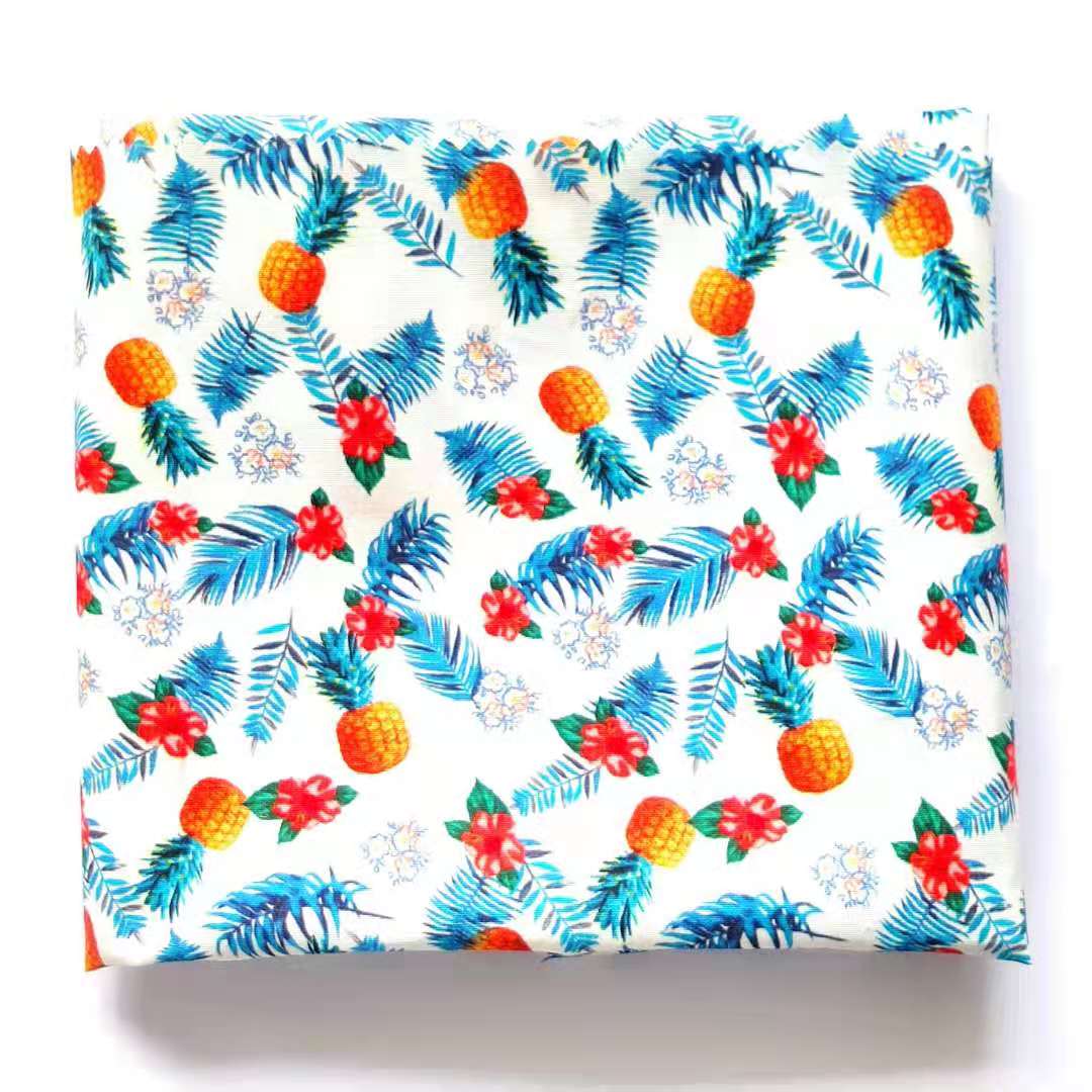 Factory outlet 50'S stretch fabric printed fabric cotton poplin fabric with digital printing