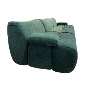 Milan Thiết Kế Tối Giản Lụa Len Bọc Cắt <span class=keywords><strong>Sofa</strong></span> Thiết Lập Cho Phòng Khách Lớn Với Chân Không Nén Miếng Bọt Biển Làm Đầy - Product Image 3