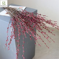 Neues Design Langer silberner Weiden zweig Salix Argyracea Vase Sping Flower Planting Arrangement Home Hochzeits dekoration
