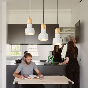 Intérieur Loft <span class=keywords><strong>Suspension</strong></span> <span class=keywords><strong>Ciment</strong></span> Éclairage Béton Décoratif Led Lumière Pendante pour la Cuisine - Product Image 6