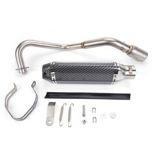 Modified <b>Exhaust</b> Pipe Muffler Tailpipe For 2013-2025 Honda Grom 125 Stainless Steel Street Motorcycle Upgrade Parts - Product Image 3