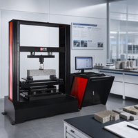 Máquina de Ensayo Universal Computarizada de Alta Precisión de 10 Toneladas para Pruebas de Compresión y Flexión de Hormigón, Ladrillo y Tejas