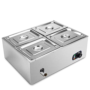 Máquina eléctrica de 4 ollas de alta calidad para derretir Chocolate, calentador de alimentos para sopa de Buffet, baño Marí<span class=keywords><strong>a</strong></span> portátil de escritorio - Product Image 1