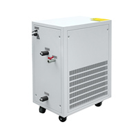 Mini refroidisseur d'eau industriel refroidi par air de 0,5 ch 2 kW avec réservoir, serpentin en cuivre, évaporateur, fabricant