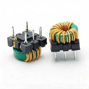 ตัวเหนี่ยวนำแบบคอมมอนโมดแบบเสียบปลั๊ก T9*5*3 - 2mH 2A พร้อมฐานกรอบสำหรับจ่ายไฟ DC ตัวกรองวงแหวนแม่เหล็กสีเขียวขนาดเล็ก - Product Image 4