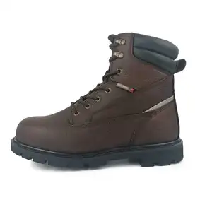 CE S3防水矿用焊接安全鞋工作靴网购工作安全靴美式风格