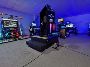 Machine de jeu de montagnes russes, simulation de vol de fusée VR 360 degrés avec lunettes VR, Rotation 360 degrés - Product Image 4