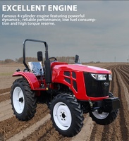 Nouvelles Machines agricoles 90hp tracteur agricole équipement à vendre liste de prix